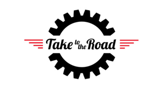 Take to the road logo